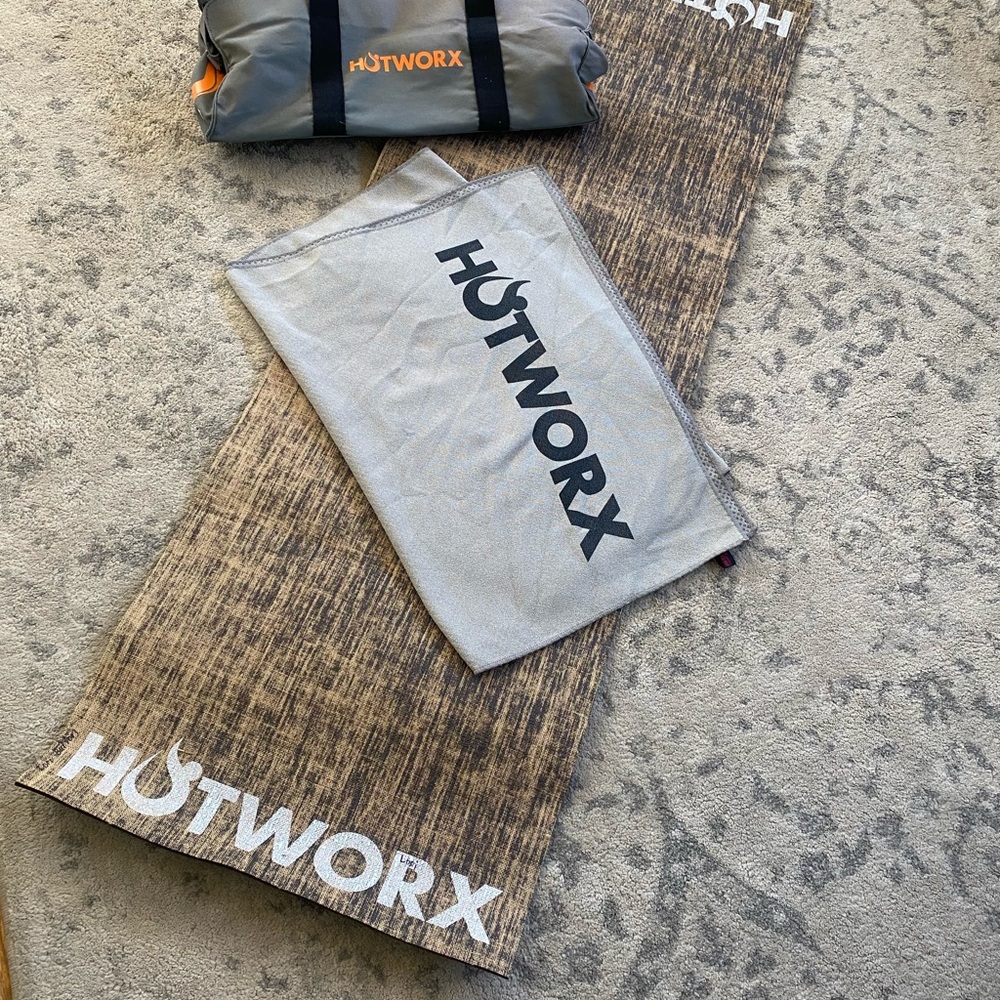 Brown and Gray Towel Set